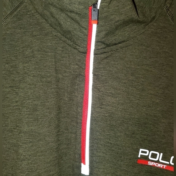 Ralph Lauren Polo Sport Green Longsleeve  Size - Picture 3 of 6